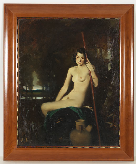 Rudolf Nissl - Waldnymphe - Frame image