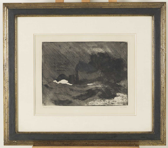 Emil Nolde - Dampfer - Frame image