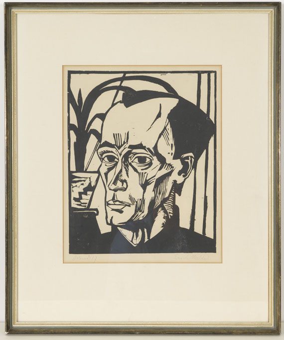 Erich Heckel - Bildnis E.H - Frame image