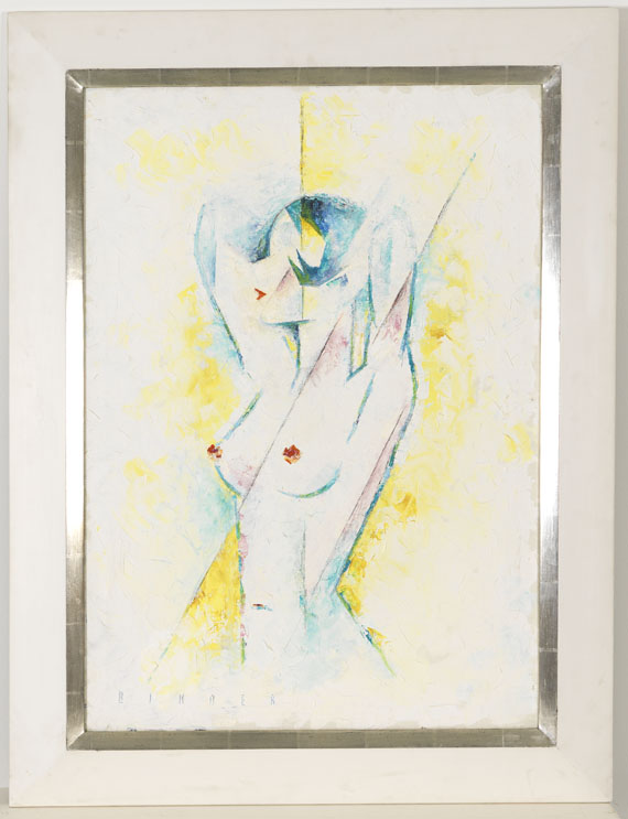 Joseph Friedrich Gustav Binder - Modische Aktskizze - Frame image