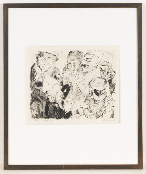 Max Beckmann - Prosit Neujahr - Frame image