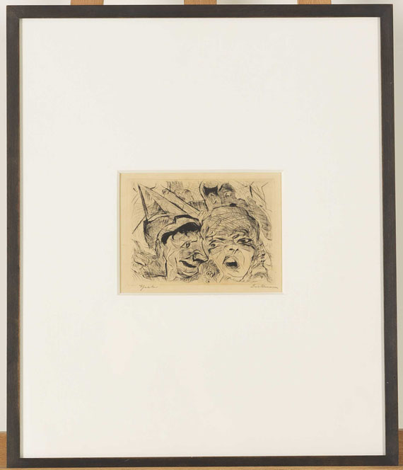 Max Beckmann - Theater - Frame image