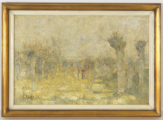 Christian Rohlfs - Weiden im Frühling - Frame image