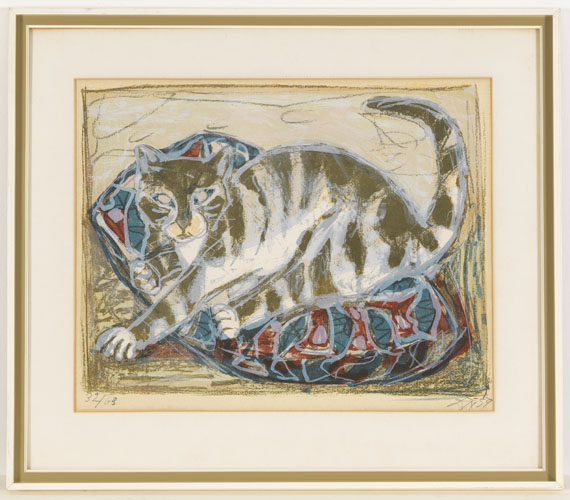 Otto Dix - Katze - Frame image