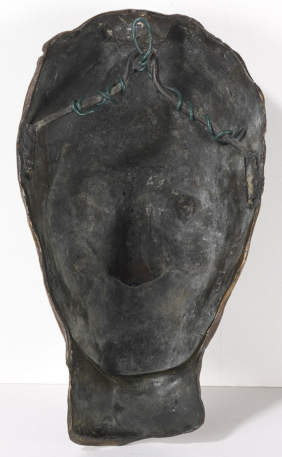 Ernst Barlach - Maske Friedrich Schult - Back side