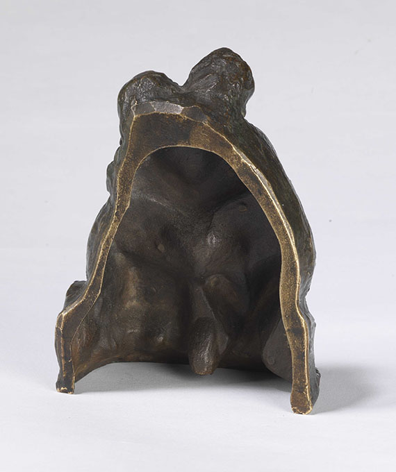 Ernst Barlach - Kußgruppe III - Back side