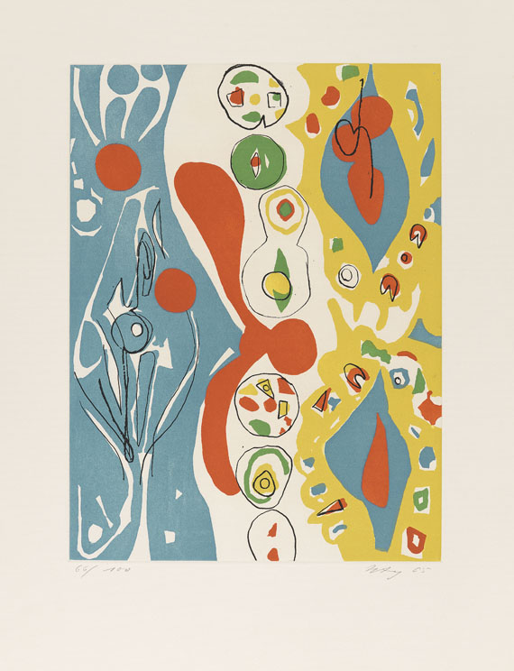 Ernst Wilhelm Nay - Sechs Aquatinten. Über den Menschen - 