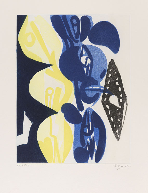 Ernst Wilhelm Nay - Sechs Aquatinten. Über den Menschen - 