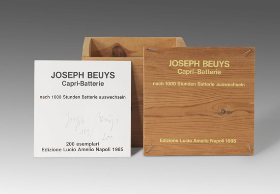 Joseph Beuys - Capri-Batterie - 