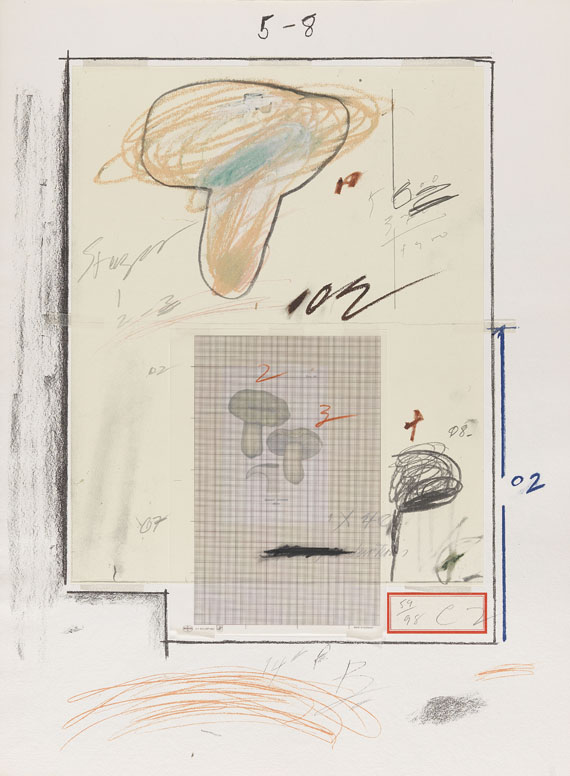 Cy Twombly - Natural History Part I, Mushrooms - 