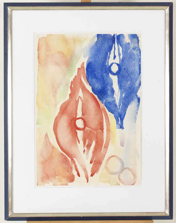 Ernst Wilhelm Nay - Augenbild - Frame image