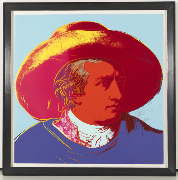 Andy Warhol - Goethe - Frame image
