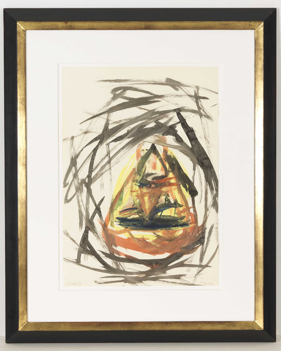 Georg Baselitz - Ohne Titel - Frame image