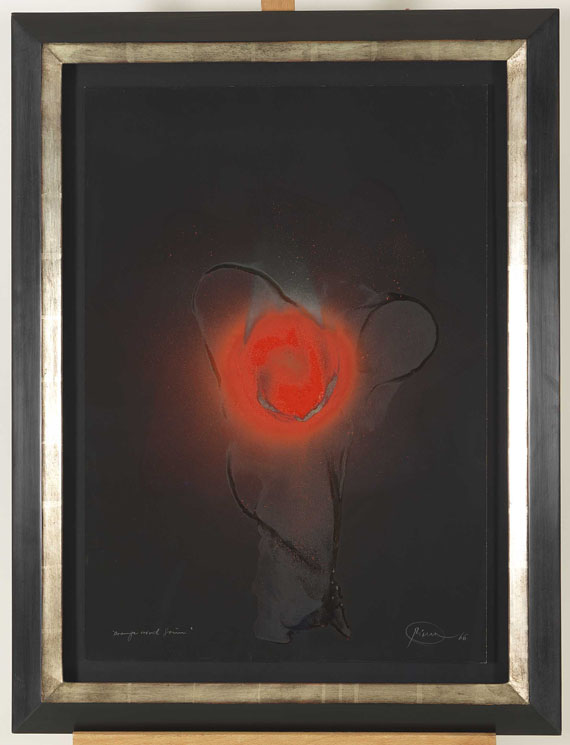 Otto Piene - Orange wird grün - Frame image