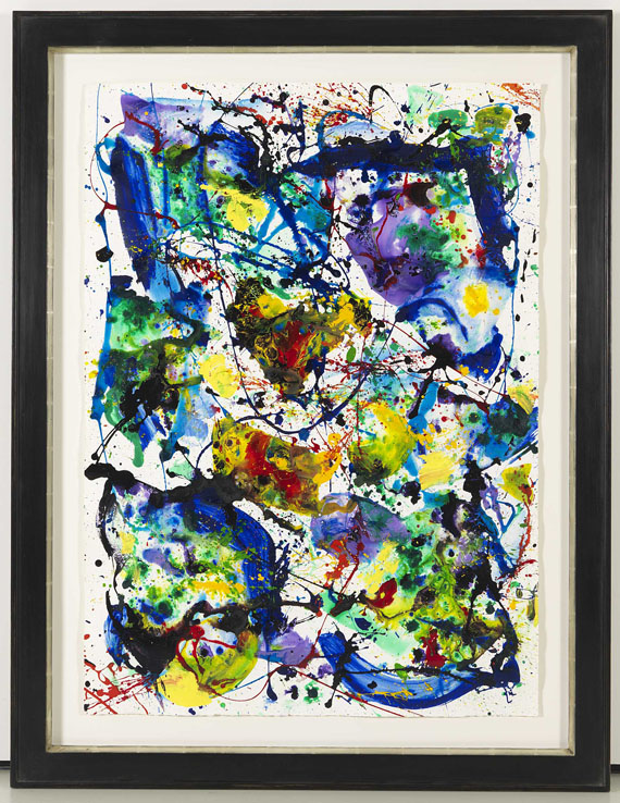 Sam Francis - Untitled (SF86-078) - Frame image