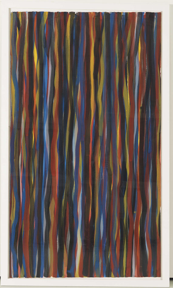 LeWitt - Vertical Brush Strokes