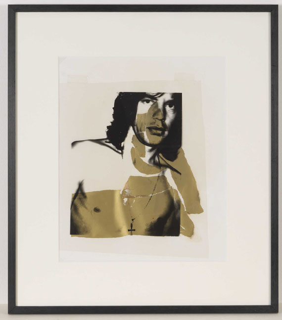 Andy Warhol - Mick Jagger - Frame image