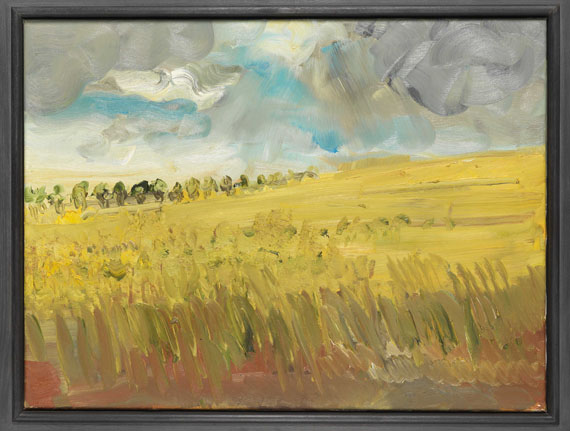 Rainer Fetting - Rapsfeld (Karwe) - Frame image