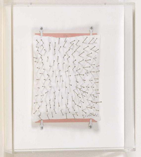 Günther Uecker - Hommage à Achim von Arnim und Clemens von Brentano - Frame image