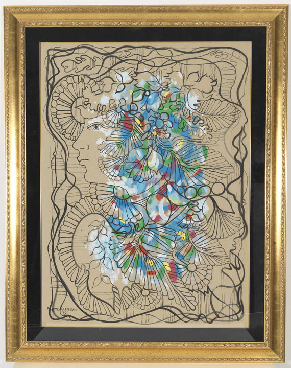 René Portocarrero - Ohne Titel - Frame image