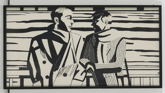 Alex Katz - 3 PM - Frame image