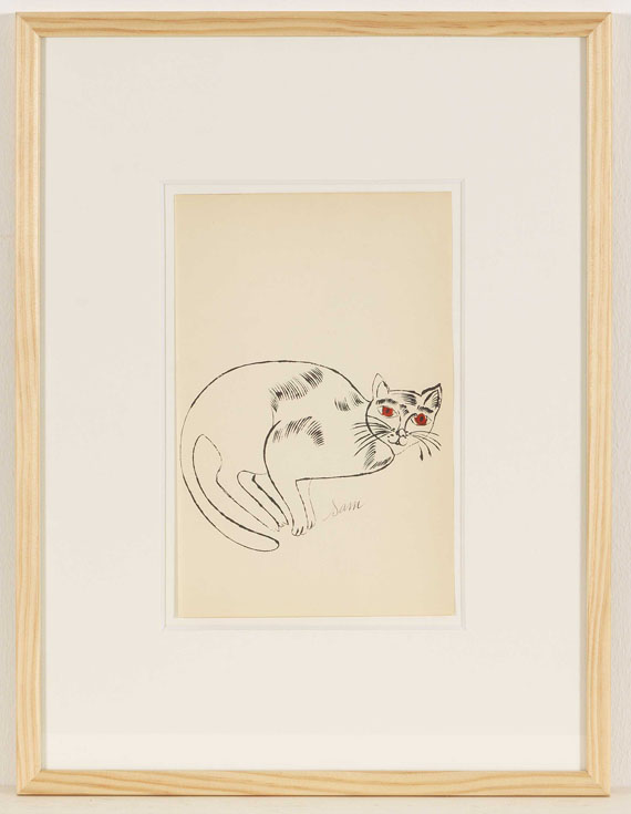 Andy Warhol - 25 Cats name[d] Sam and one Blue Pussy