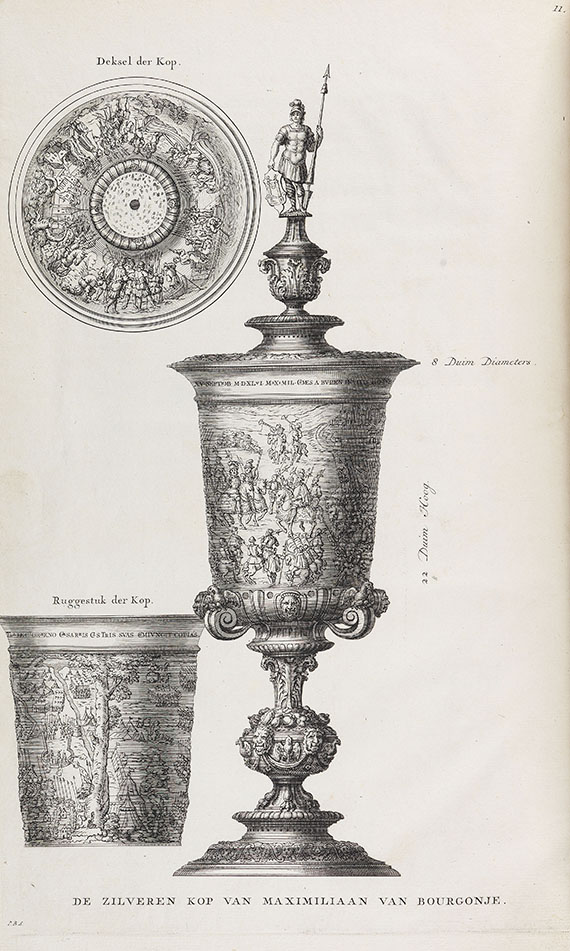 Andreas Andriessen - Plegtige Inhuldiging, 1751. - 