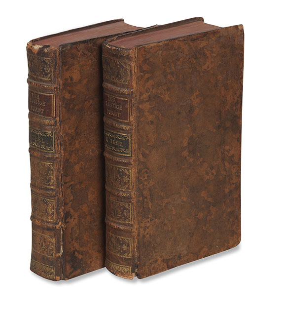 Friedrich Julius Rottmann - Der lustige Jurist, 2 Bde., 1738. - 