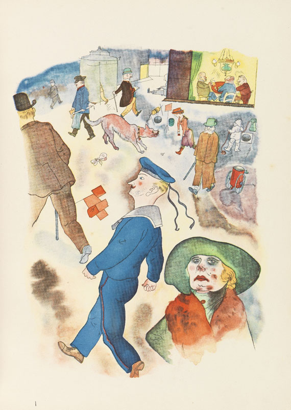 George Grosz - Ecce Homo. 1923.  Ausg. C - 