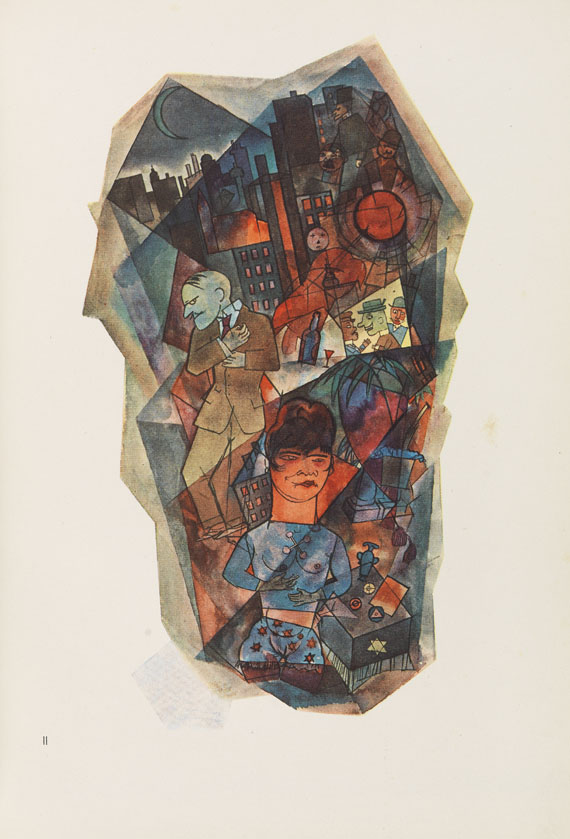 George Grosz - Ecce Homo. 1923.  Ausg. C - 