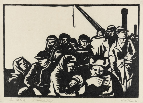 Eugen Ledebur - 9 Originalholzschnitte. 1942. - 