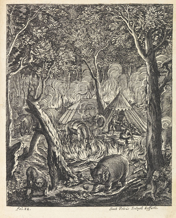 Petri von Hartenfels - Elephantographia curiosa. 1715. - 