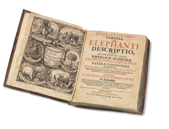 Petri von Hartenfels - Elephantographia curiosa. 1715.