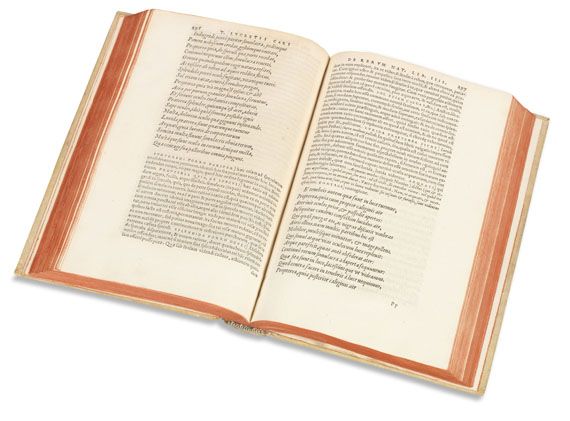 Titus Lucretius Carus - De rerum natura libri sex. 1564. - 