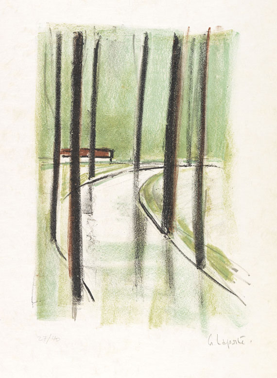 Georges Laporte - Verhaeren, É., La Guirlande des dunes. 1966 - 