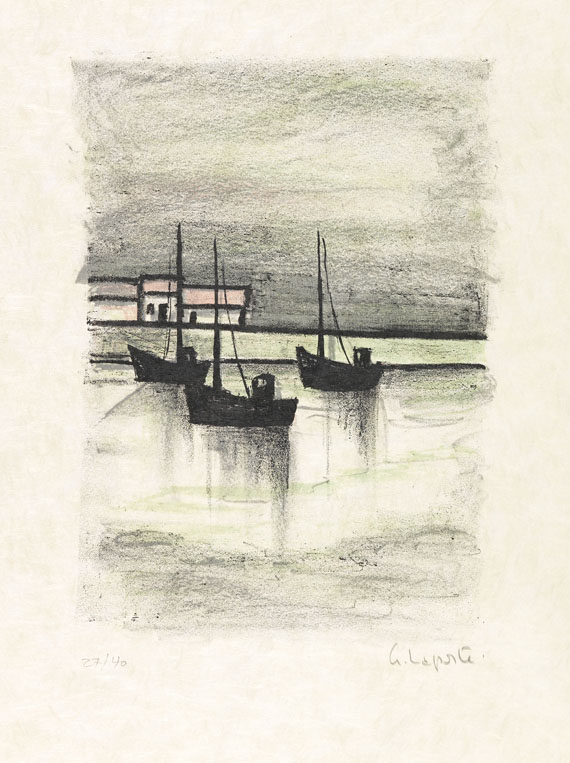 Georges Laporte - Verhaeren, É., La Guirlande des dunes. 1966 - 