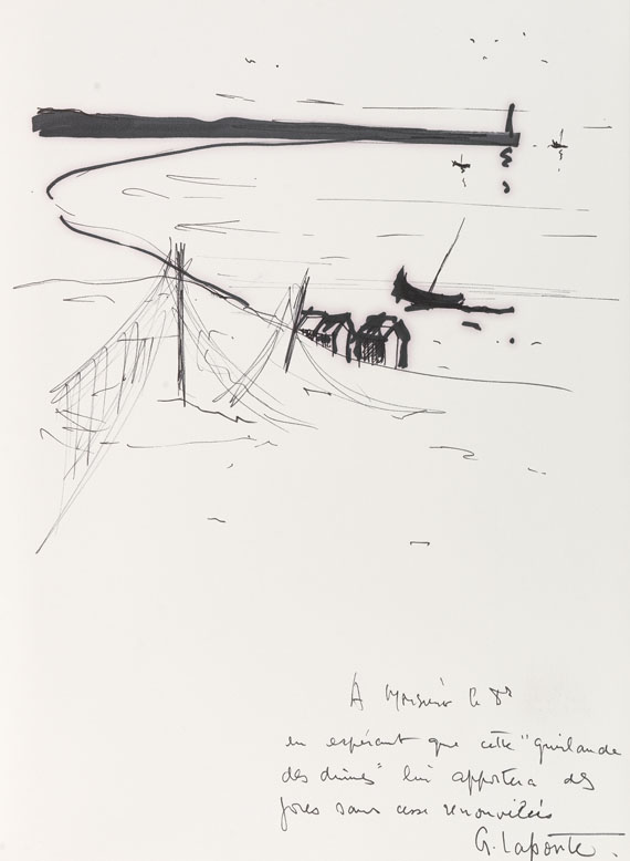 Georges Laporte - Verhaeren, É., La Guirlande des dunes. 1966 - 