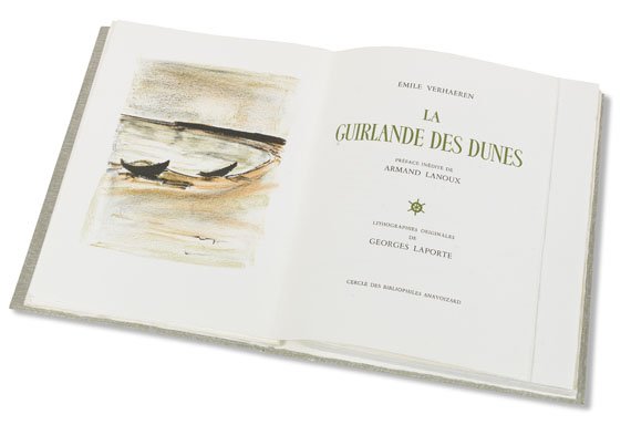 Georges Laporte - Verhaeren, É., La Guirlande des dunes. 1966 - 