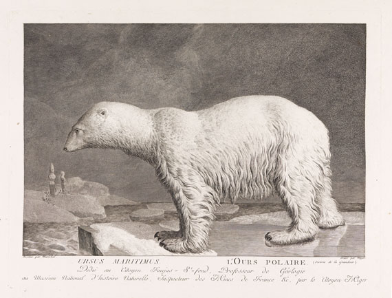 B. G. E. de Lacépède - La ménagerie du Museum National d`Histoire Naturelle. 1800-1801. - 