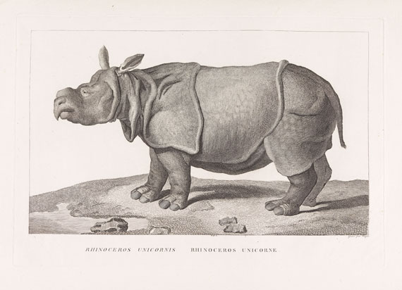 B. G. E. de Lacépède - La ménagerie du Museum National d`Histoire Naturelle. 1800-1801. - 