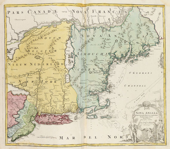 Johann Baptist Homann - Sammelatlas. Ca. 1725-80.