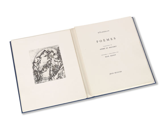 Max Ernst - Hölderlin, Poèmes. 1961. - 