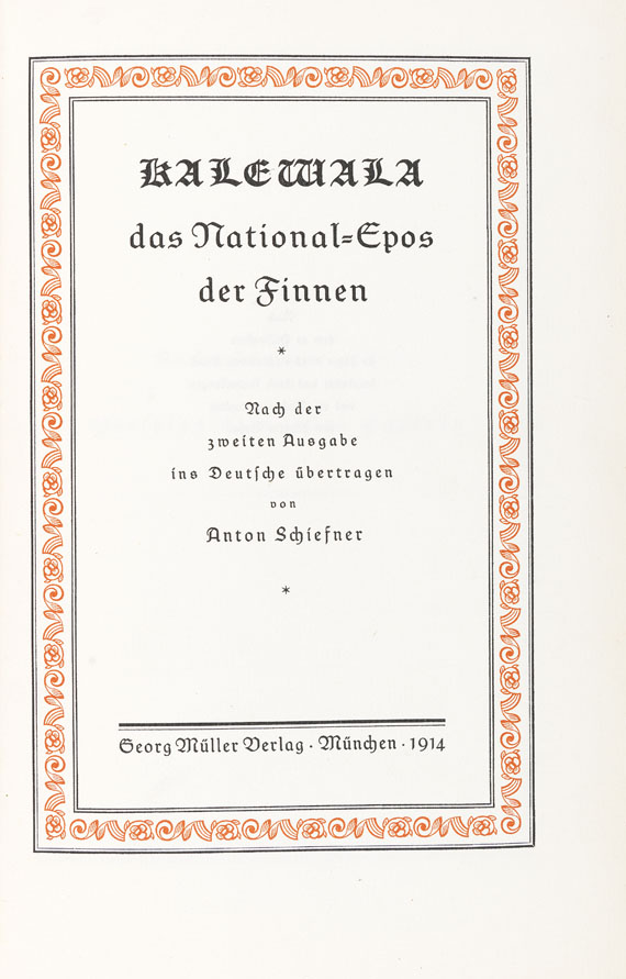  - Kalewala. 1914 - 