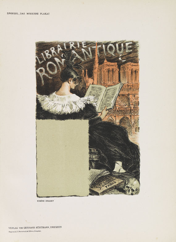 Jean Louis Sponsel - Das moderne Plakat. 1897 - 