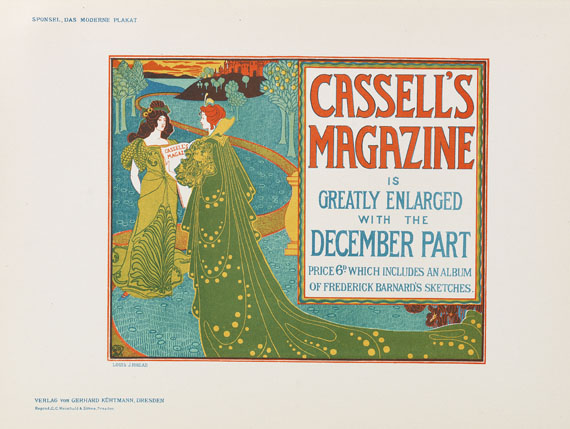 Jean Louis Sponsel - Das moderne Plakat. 1897 - 