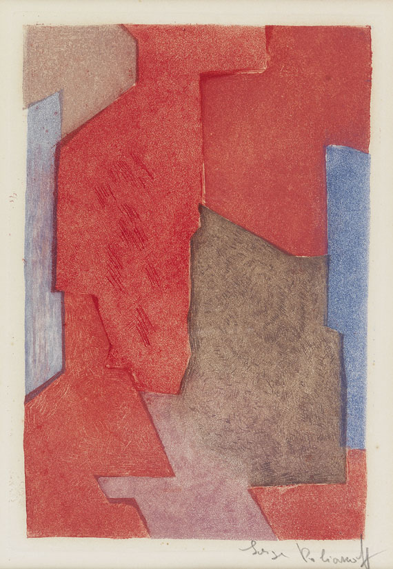 Serge Poliakoff - Parmènide. Vorzugsausgabe. 1964 - 