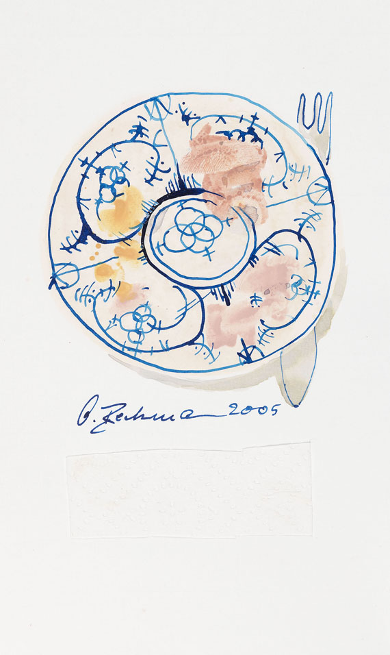 Otto Beckmann - Siegfried Lenz, Kummer mit jütländischen Kaffeetafeln. 2005. - 