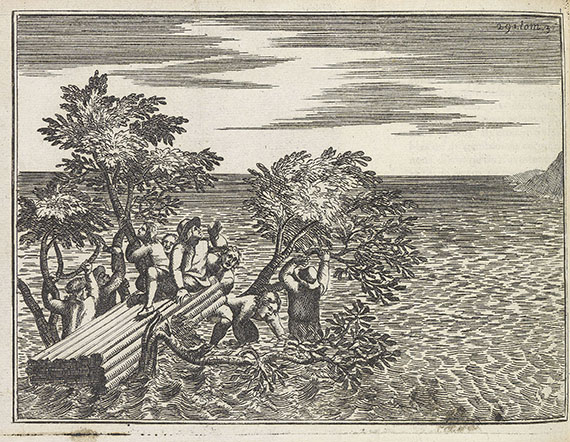 Jan Janszoon Struys - Les voyages. 1682. 3 Bde.