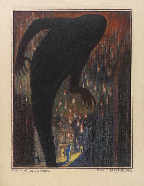 Ludwig Hesshaimer - Irrenhaus. Seltsame Pastelle und Sonette. 1925-30 - 