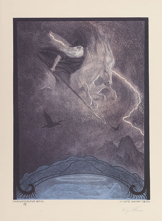 Franz Stassen - Der Ring des Nibelungen. 1914. - 